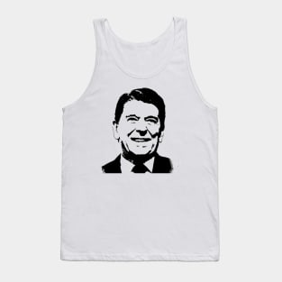 Ronald Reagan Pop Art Portrait Tank Top